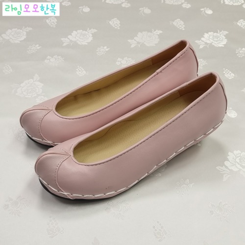 여성 한복 신발 성인 여자 전통 한복신발 웨딩 핑크 DS003